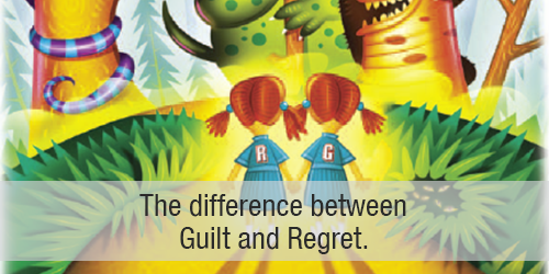 The difference between Guilt and Regret