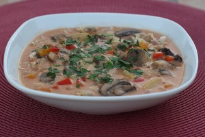Wicked Thai Soup - homemade
