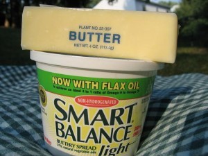 butter and margarine