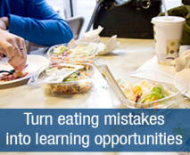 Deconstruct overeating to turn eating mistakes into learning opportunities
